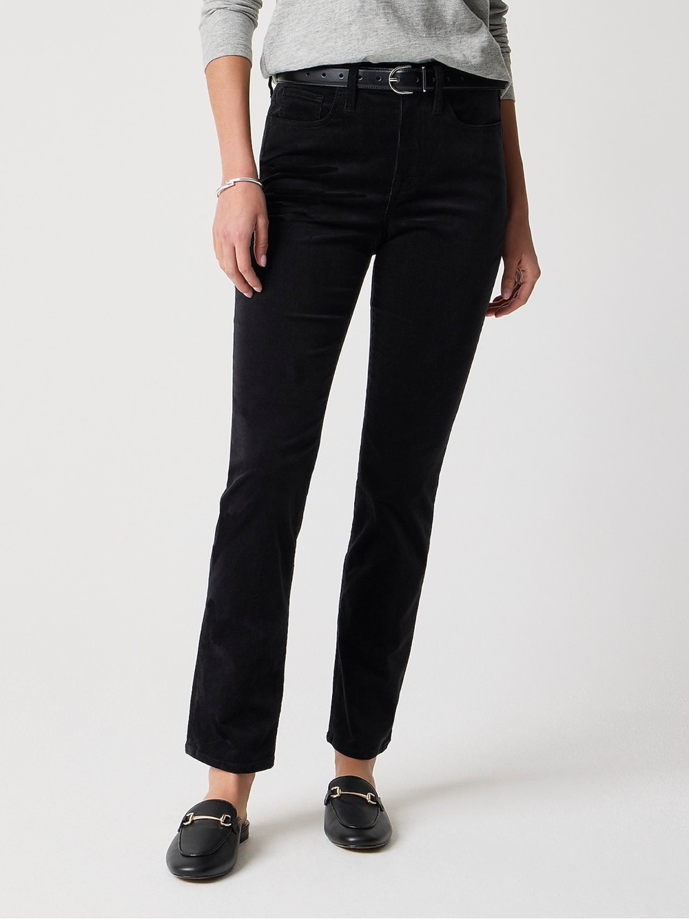 NWT J Crew Corduroy Full-length Essential Straight Pant